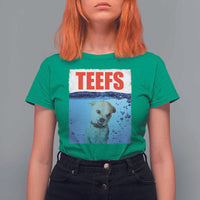 Chihuahua Dog Meme T Shirt For Women Funny Horror Movie Poster Dog Teefs - Wonder Print Shop
