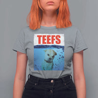 Chihuahua Dog Meme T Shirt For Women Funny Horror Movie Poster Dog Teefs - Wonder Print Shop