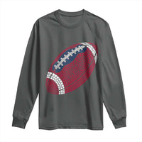 Patriotic Polka Dot Football Long Sleeve Shirt Dot Day Gift