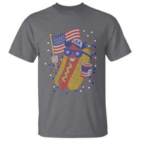 International Dot Day Hotdog T Shirt Red White Blue Polka Dots
