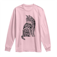 Polka Dot Black Cat Long Sleeve Shirt International Dot Day Gift