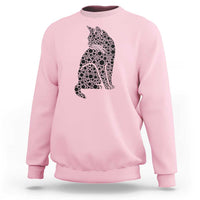 Polka Dot Black Cat Sweatshirt International Dot Day Gift