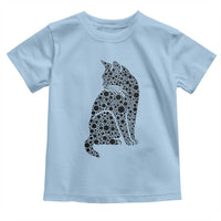 Polka Dot Black Cat Toddler T Shirt International Dot Day Gift
