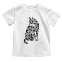 Polka Dot Black Cat Toddler T Shirt International Dot Day Gift