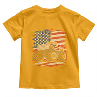 Patriotic Monster Truck Polka Dot Toddler T Shirt Dot Day Gift