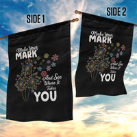 Happy Dot Day Garden Flag Make Your Mark And See Where It Takes You