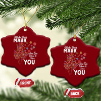 Happy Dot Day Ceramic Ornament Make Your Mark And See Where It Takes You