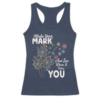 Happy Dot Day Racerback Tank Top Make Your Mark And See Where It Takes You