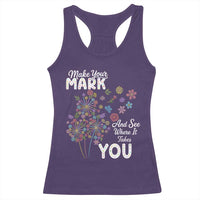 Happy Dot Day Racerback Tank Top Make Your Mark And See Where It Takes You