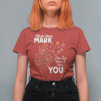 Happy Dot Day T Shirt For Women Make Your Mark And See Where It Takes You