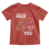 Happy Dot Day Toddler T Shirt Make Your Mark And See Where It Takes You