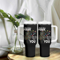 Happy Dot Day Tumbler With Handle Make Your Mark And See Where It Takes You