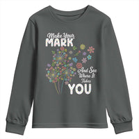 Happy Dot Day Youth Sweatshirt Make Your Mark And See Where It Takes You