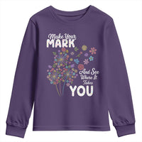 Happy Dot Day Youth Sweatshirt Make Your Mark And See Where It Takes You