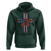 Dot Day Christian Hoodie Patriotic Polka Dot Cross