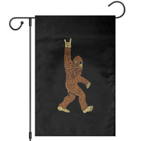 Funny Polka Dot Bigfoot Rock On Garden Flag Dot Day Gift