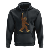 Funny Polka Dot Bigfoot Rock On Hoodie Dot Day Gift