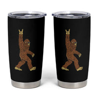 Funny Polka Dot Bigfoot Rock On Tumbler Cup Dot Day Gift