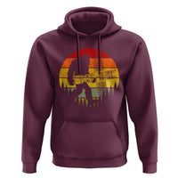 Vintage Pacific Northwest Bigfoot With Totem Pole Hoodie