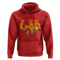Vintage Pacific Northwest Bigfoot With Totem Pole Hoodie