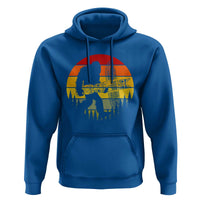 Vintage Pacific Northwest Bigfoot With Totem Pole Hoodie
