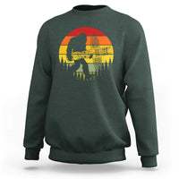 Vintage Pacific Northwest Bigfoot With Totem Pole Sweatshirt