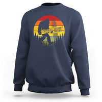 Vintage Pacific Northwest Bigfoot With Totem Pole Sweatshirt