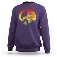 Vintage Pacific Northwest Bigfoot With Totem Pole Sweatshirt