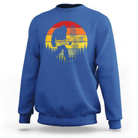 Vintage Pacific Northwest Bigfoot With Totem Pole Sweatshirt