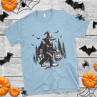 Funny Halloween Gift T Shirt Bigfoot Witch Costume - Wonder Print Shop