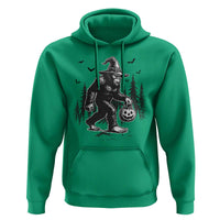 Funny Halloween Gift Hoodie Bigfoot Witch Costume - Wonder Print Shop