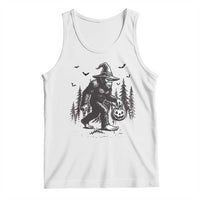 Funny Halloween Gift Tank Top Bigfoot Witch Costume - Wonder Print Shop