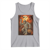 Halloween Mummy Bigfoot Tank Top Funny Cryptid Gift - Wonder Print Shop