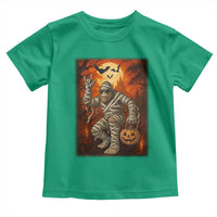Halloween Mummy Bigfoot Toddler T Shirt Funny Cryptid Gift - Wonder Print Shop