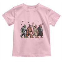 Funny Halloween Toddler T Shirt Bigfoot Monster Cosplay Characters - Wonder Print Shop