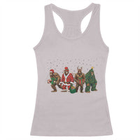 Bigfoot Christmas Cosplay Racerback Tank Top Funny Holiday Gift - Wonder Print Shop