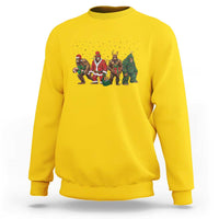 Bigfoot Christmas Cosplay Sweatshirt Funny Holiday Gift - Wonder Print Shop