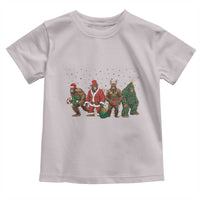 Bigfoot Christmas Cosplay Toddler T Shirt Funny Holiday Gift - Wonder Print Shop