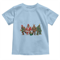 Bigfoot Christmas Cosplay Toddler T Shirt Funny Holiday Gift - Wonder Print Shop