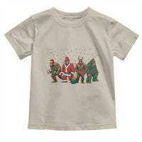 Bigfoot Christmas Cosplay Toddler T Shirt Funny Holiday Gift - Wonder Print Shop
