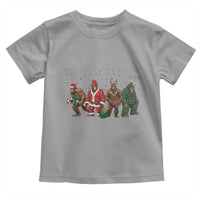 Bigfoot Christmas Cosplay Toddler T Shirt Funny Holiday Gift - Wonder Print Shop