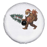 Believe Bigfoot Christmas Spare Tire Cover Sasquatch Holiday Gift - Wonder Print Shop