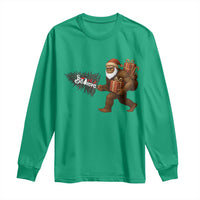 Believe Bigfoot Christmas Long Sleeve Shirt Sasquatch Holiday Gift - Wonder Print Shop