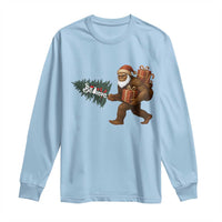 Believe Bigfoot Christmas Long Sleeve Shirt Sasquatch Holiday Gift - Wonder Print Shop