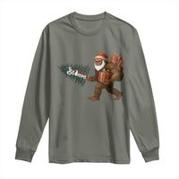 Believe Bigfoot Christmas Long Sleeve Shirt Sasquatch Holiday Gift - Wonder Print Shop