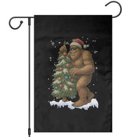 Funny Christmas Garden Flag Bigfoot Decorating Xmas Tree Gift - Wonder Print Shop