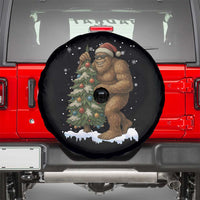 Funny Christmas Spare Tire Cover Bigfoot Decorating Xmas Tree Gift - Wonder Print Shop
