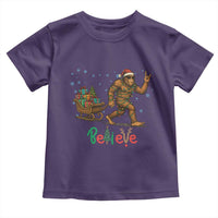 Bigfoot Christmas Toddler T Shirt Believe Funny Holiday Gift - Wonder Print Shop