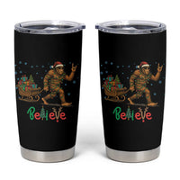 Bigfoot Christmas Tumbler Cup Believe Funny Holiday Gift