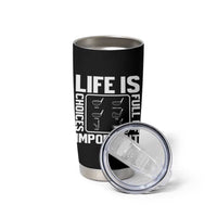 Life Is Full Of Important Choices Tumbler Cup Golf Lover Gift - Wonder Print Shop